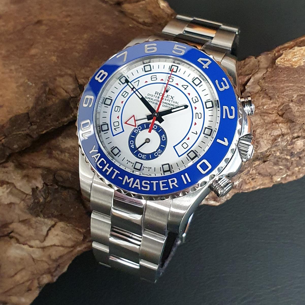 Rolex Yacht-Master II Watch Oyster steel M116680-0002