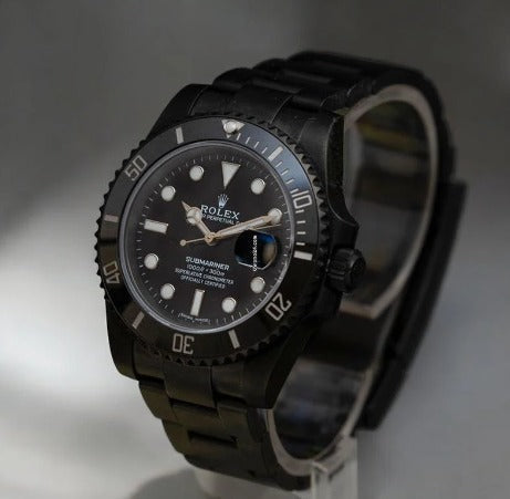 Submariner Date Full Black Watch For Men RLX-126610-LN
