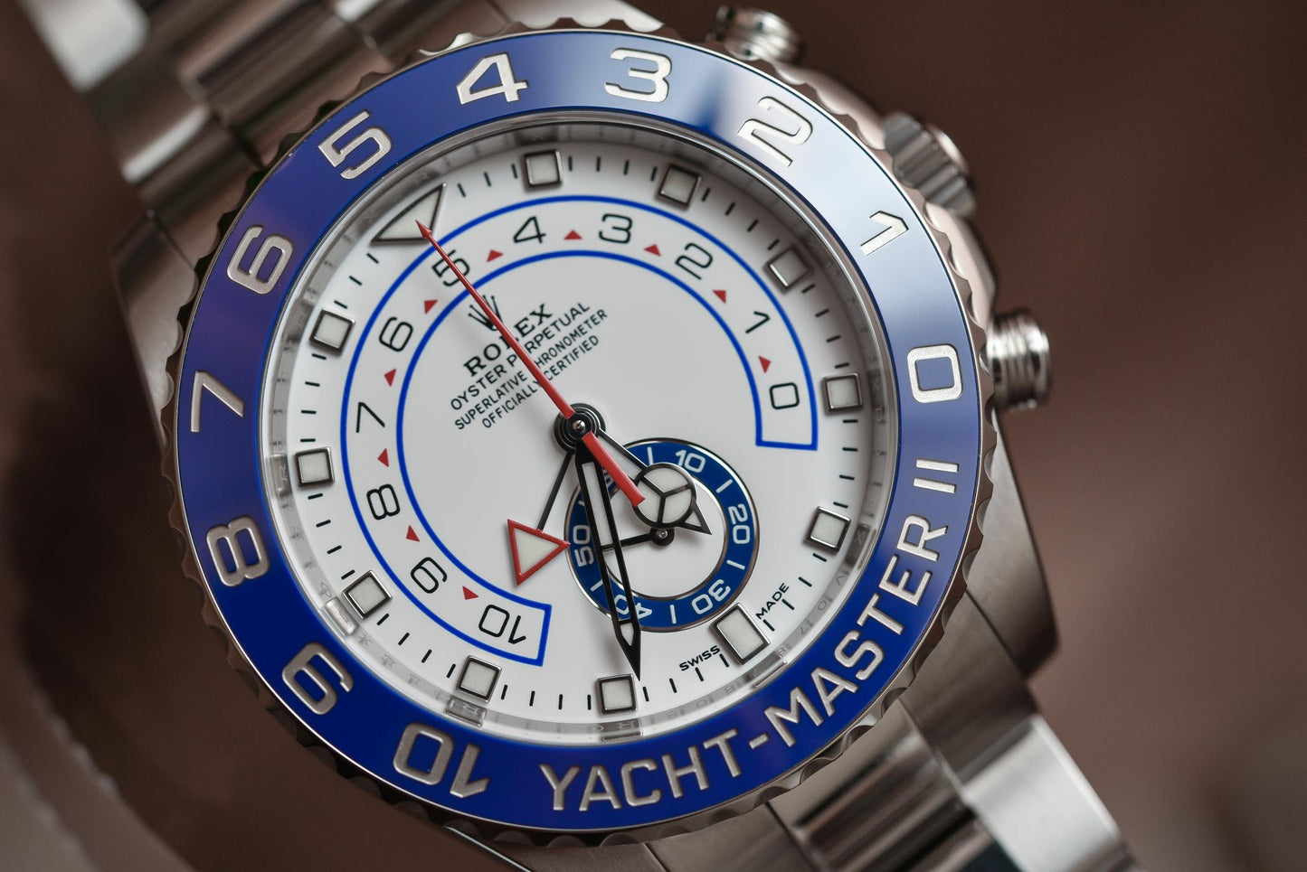 Rolex Yacht-Master II Watch Oyster steel M116680-0002