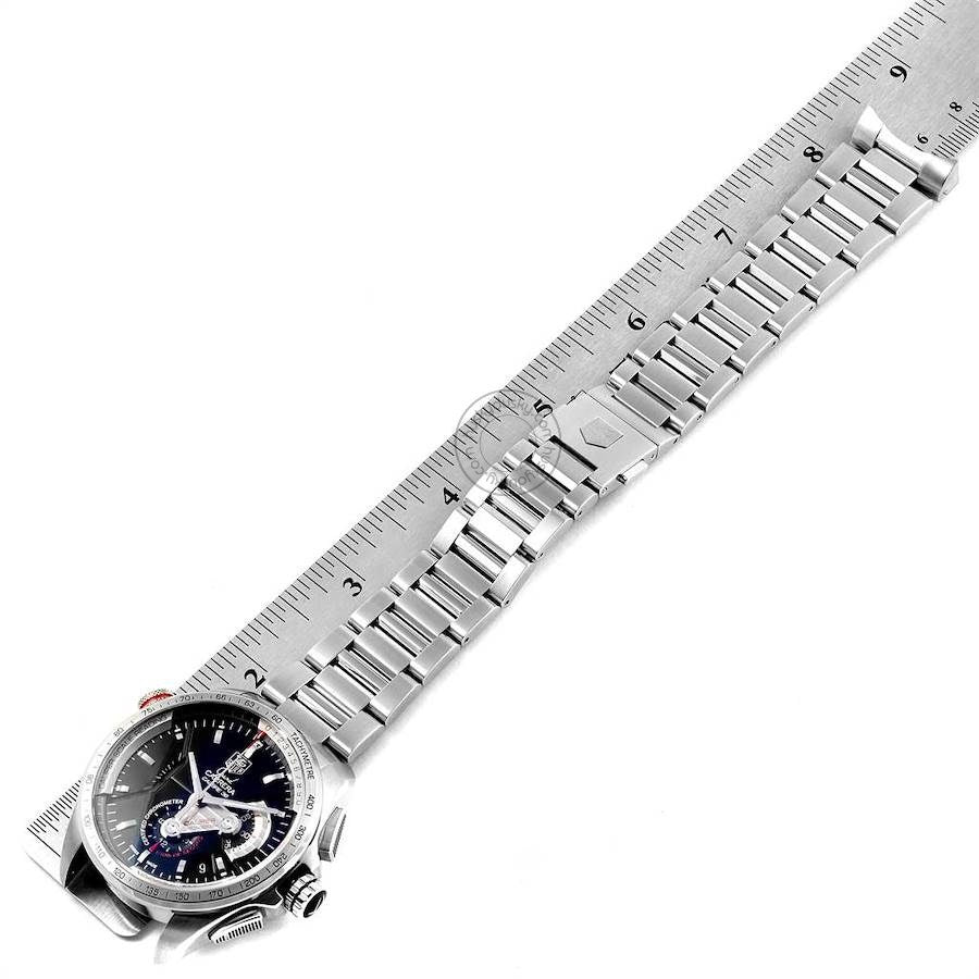 Tag Heuer Grand Carrera Calibre 36 RS Caliper Mens Watch CAV5115.BA0902 For Man-Best Gift