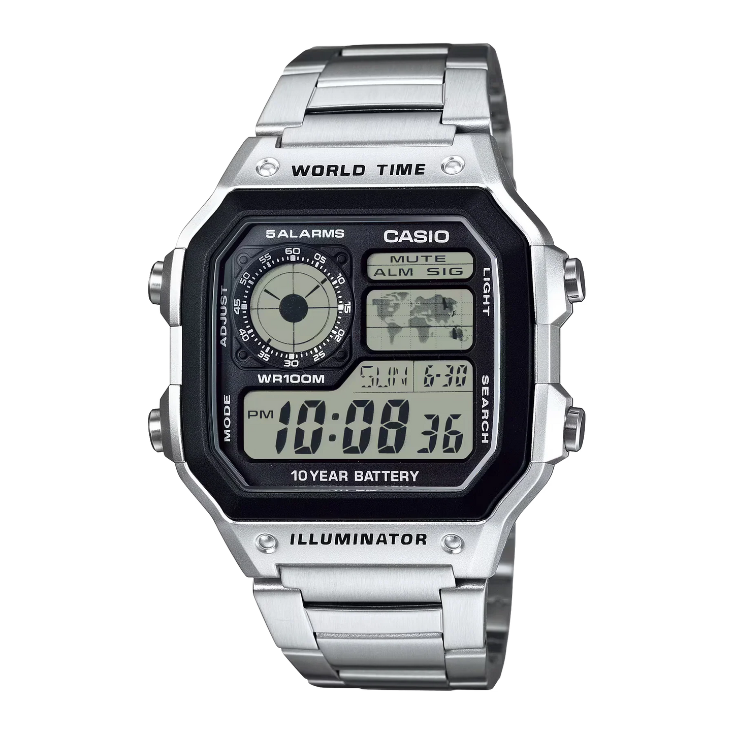 Casio World Time AE-1200WHD-1AV