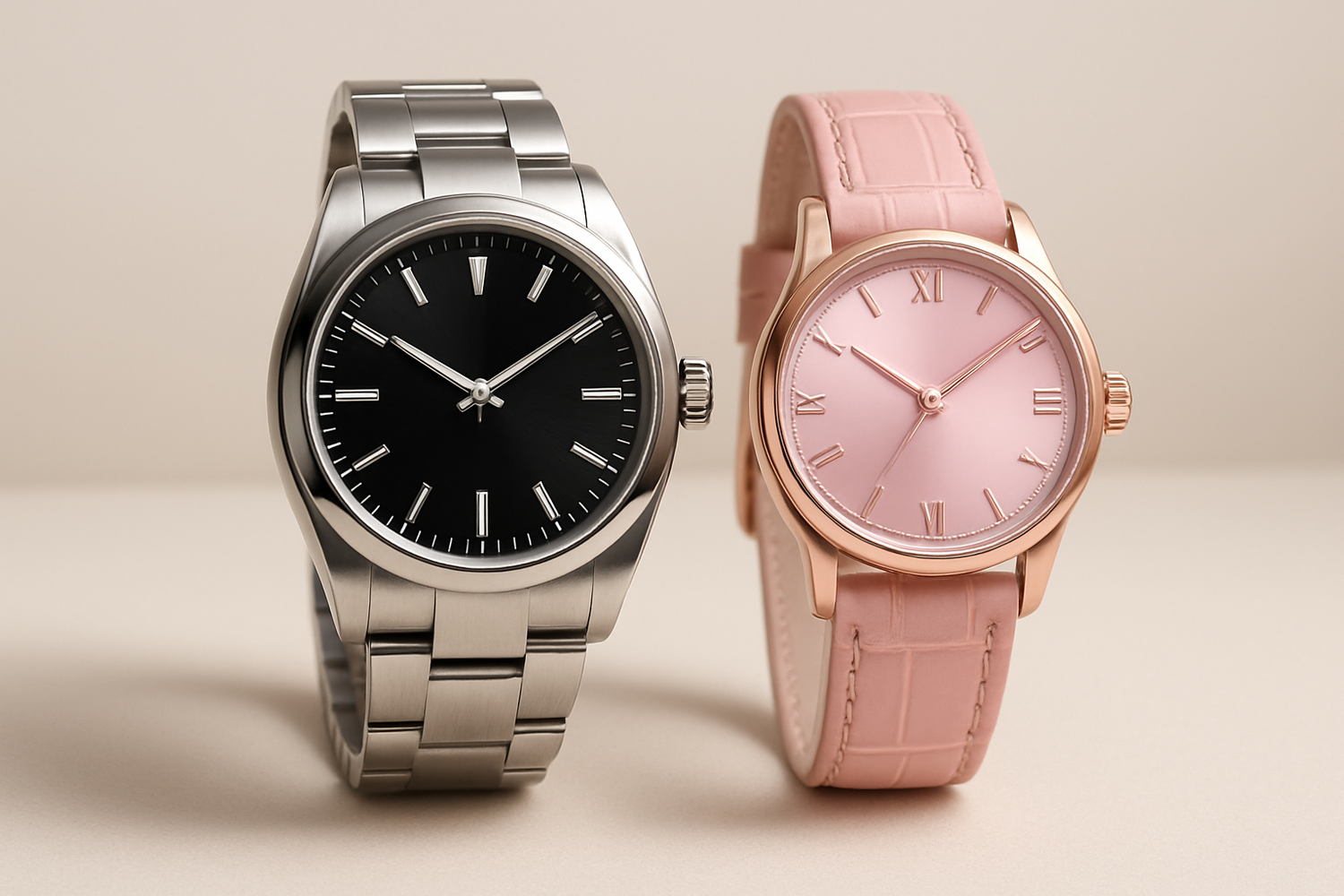 Caupol watch men rolex watch but no logo women any pink colour watch