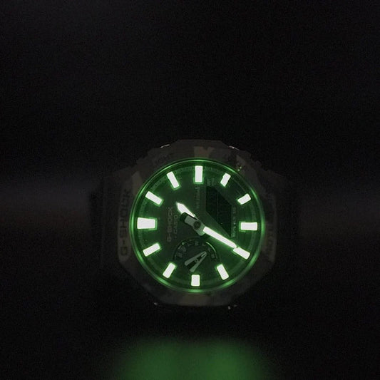 G-shock Fluorescent Lumi Nova Luminescence Kashioak Customized Custom Male Carbon Core GuardDigital Analog Sports Watch-GA-2100SU-1ADR
