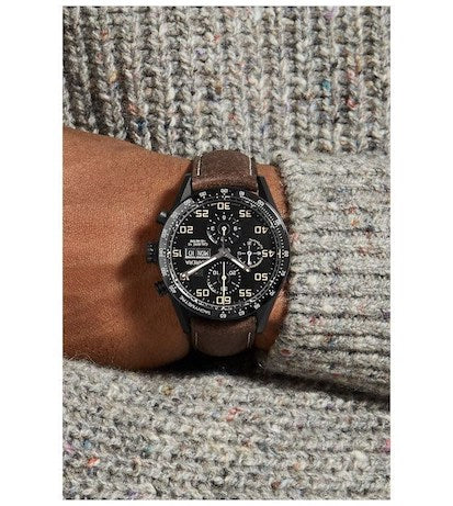 TAG Heuer Carrera Calibre 16 CV2A84.FC6394 43mm Black Watch For Man-Best Gift